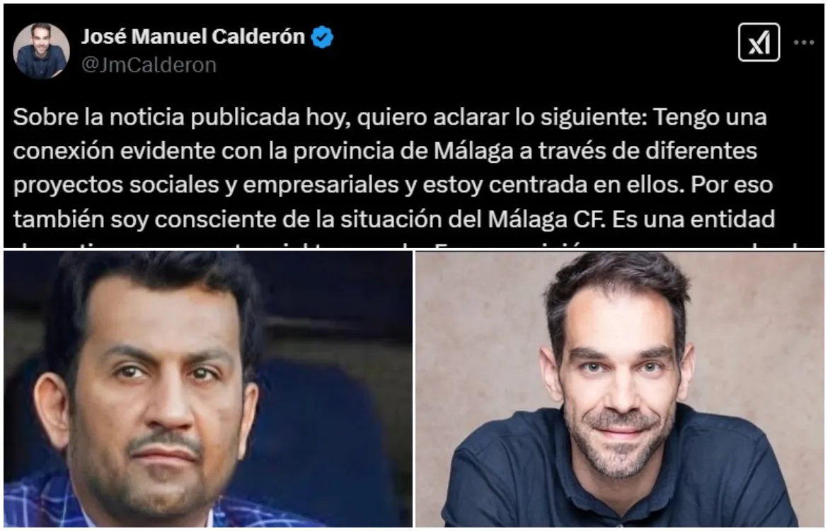 Calderón afirma tener una "cordial relación" con Al-Thani y dice que el Málaga tiene un "potencial tremendo