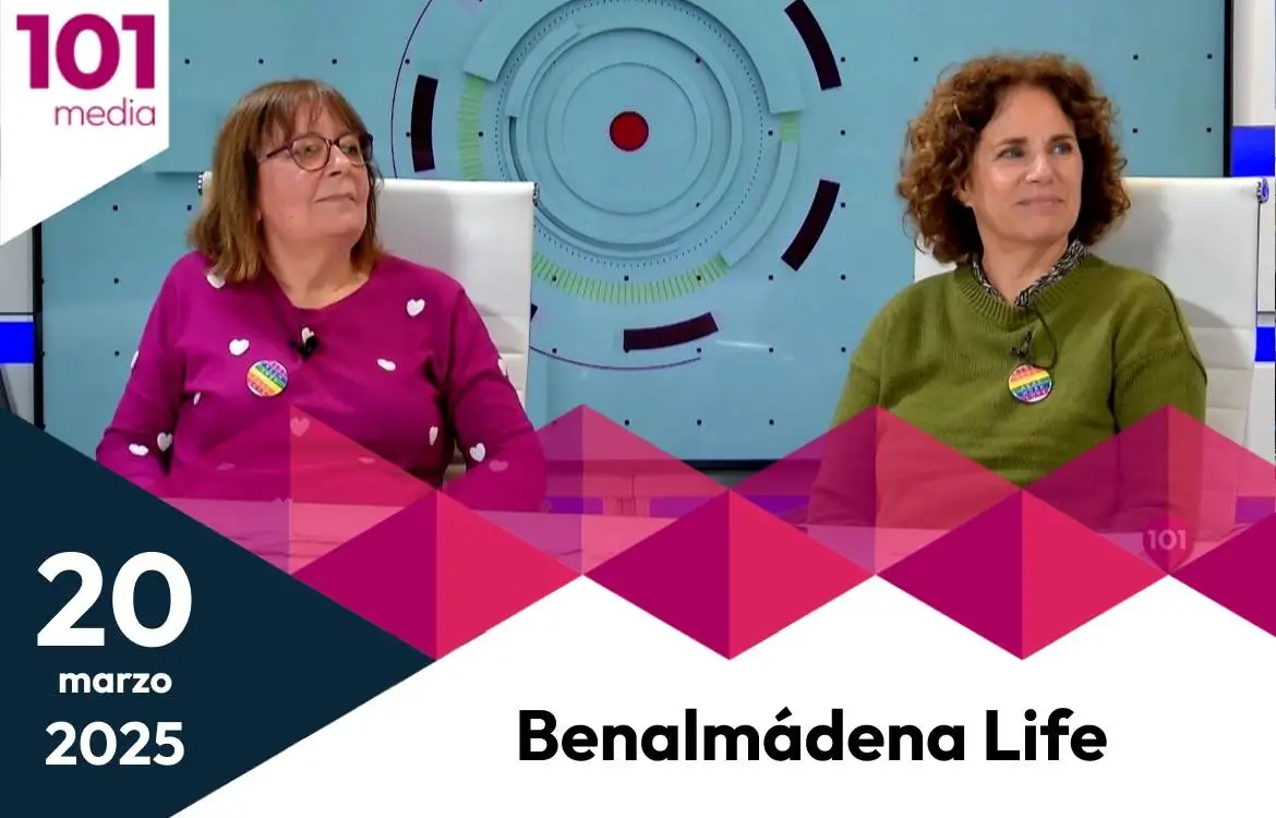 Teresa Muñoz, Presidenta y Estefanía Rubio, psicóloga de ABAD en Benalmádena Life