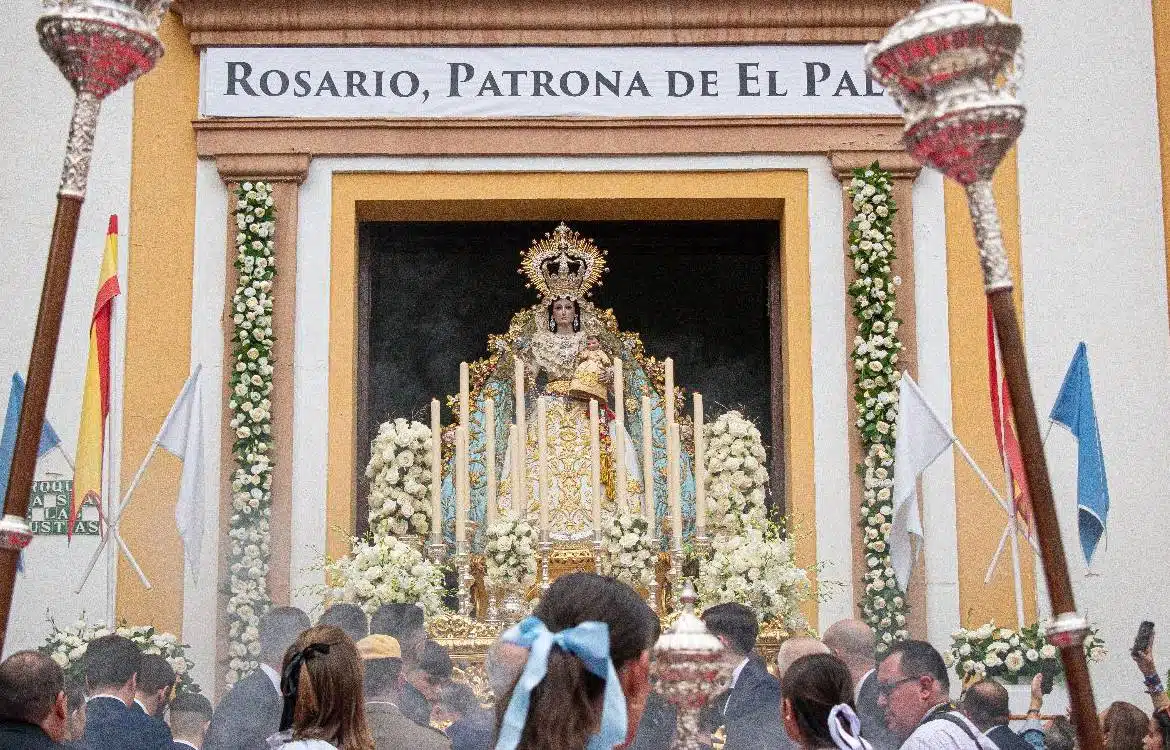 El Palo se vuelca con su Patrona: toda la información de las Fiestas del Rosario 2025 y las novedades de la procesión