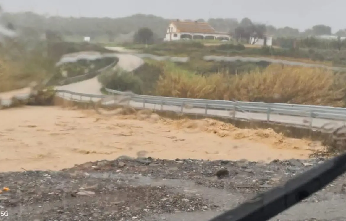 Málaga y Cádiz, las provincias más afectadas por la borrasca Francis en Andalucía